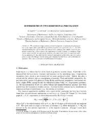 Isoperimetry in Two-Dimensional Percolation