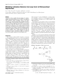 Minimizing Isobutylene Emissions from Large Scale Tert-Butoxycarbonyl Deprotections
