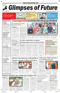 Obituary JAMMU SATURDAY SEPTEMBER 15, 2018 UTHALA UTHALA BARKHI OBITUARY with Profound Grief & Sorrow, We with Profound Grief and Sorrow, We in - Barkhi of Late Sh
