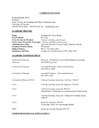View Curriculum Vitae