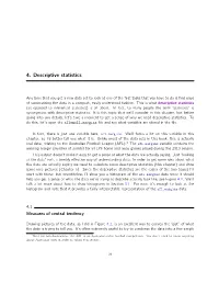 4. Descriptive Statistics