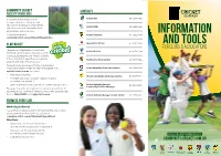 INFORMATION and Tools