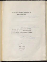 The Occurrence of Barium and Strontium In