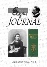 Vol.22 No.1 April 2020