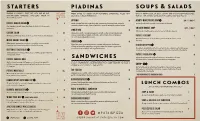 Ballard Menu