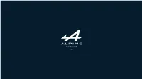 Davide Signed with Alpine F1 Team in January 2021 As