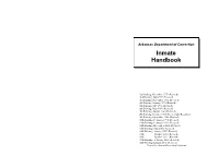 Inmate Handbook