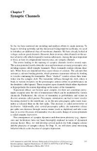 Mathematical Foundations of Neuroscience