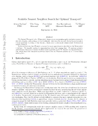 Scalable Nearest Neighbor Search for Optimal Transport∗