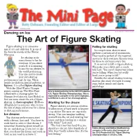 The Art of Figure Skating Figure Skating Is an Awesome Falling for Skating Mix of Art and Athletics