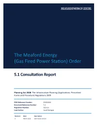 5.1 MEC Consultation Report
