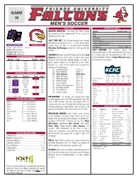 Gameday Program