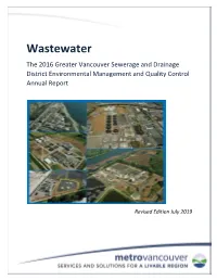 2016 GVS&DD Environmental Management