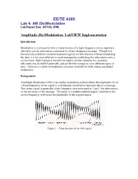 Amplitude Modulation