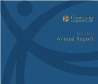Annual Report MESSAGE from the VICE PRESIDENT 2010 - 2011