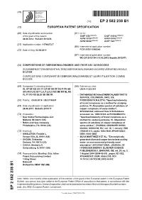 Compositions of Dibromomalonamide And