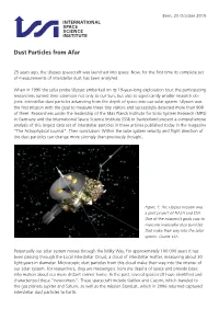 Dust Particles from Afar