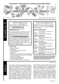 Ne Wsletter No . 85 Editorial