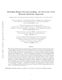An Overview of the Brussels Quantum Approach