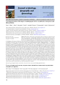 Geoecological Analysis of the Impact of Anthropogenic Factors on Outbreak of Emergencies and Their Prediction