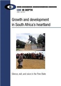 Growth & Development in SA Heartland 2005