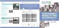 SMART Towards a Sustainable Accessible Region