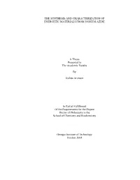 The Synthesis and Characterization of Energetic Materials from Sodium Azide