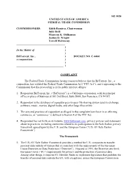 Bittorrent, Inc., ) DOCKET NO