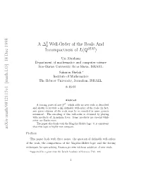 Arxiv:Math/9812115V1