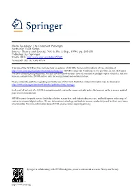 Media Sociology: the Dominant Paradigm Author(S): Todd Gitlin Source: Theory and Society, Vol