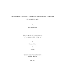 The Golden Spy-Masters & the Devolution of the West In
