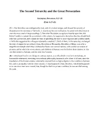 The Second Tetrarchy and the Great Persecution