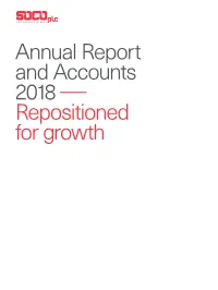 Annual Report and Accounts 2018 Repositioned for Growth