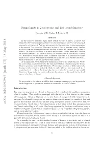 Sigma Limits in 2-Categories and Flat Pseudofunctors