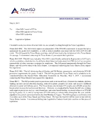 2019 Legislative Update