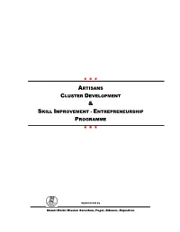 Artisans Cluster Development Skill