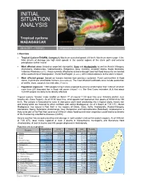 Initial Situation Analysis