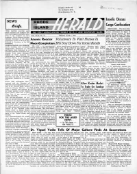 JUNE 5, 1959 20 PAGES Passing the Suez Canal