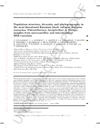 Population Structure, Diversity, and Phylogeography in the Near