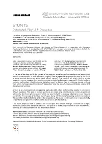 STUNTS Distributed, Playful & Disruptive