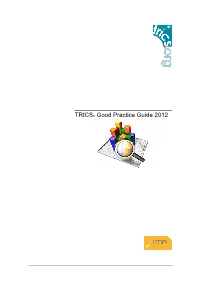 TRICS® Good Practice Guide 2012