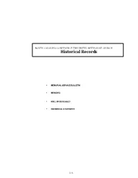 Historical Records