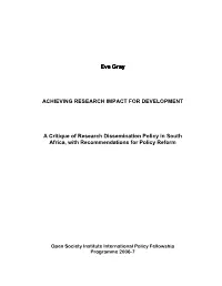 Final Policy Paper