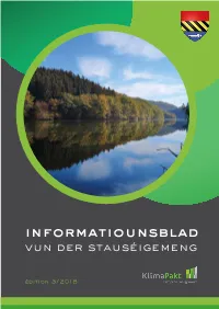 Informatiounsblad Vun Der Stauséigemeng
