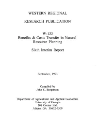 Sixth Interim Report