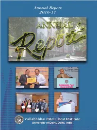 An-Re-Patel Chest-2015-16 Annual Report.Pmd
