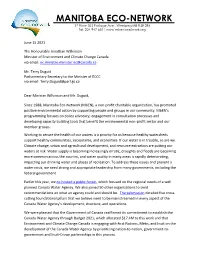 Letter to Minister Wilkinson and MP Terry Duguid Expressing Our