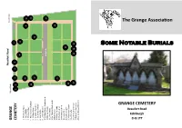 Some Notable Burials