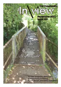 The in View Is 21 Years Old This Issue!!