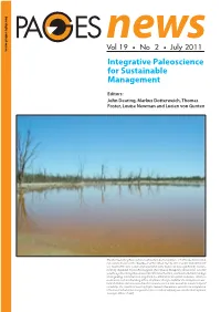 Integrative Paleoscience for Sustainable Management